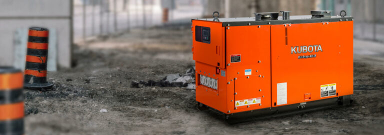 home backup generators by Kubota Diesel are meant for larger homes