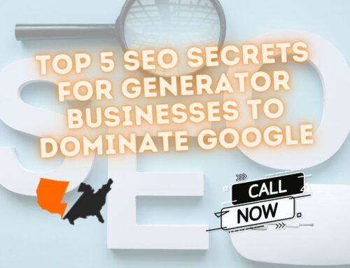 5 SEO Secrets for Generator Businesses