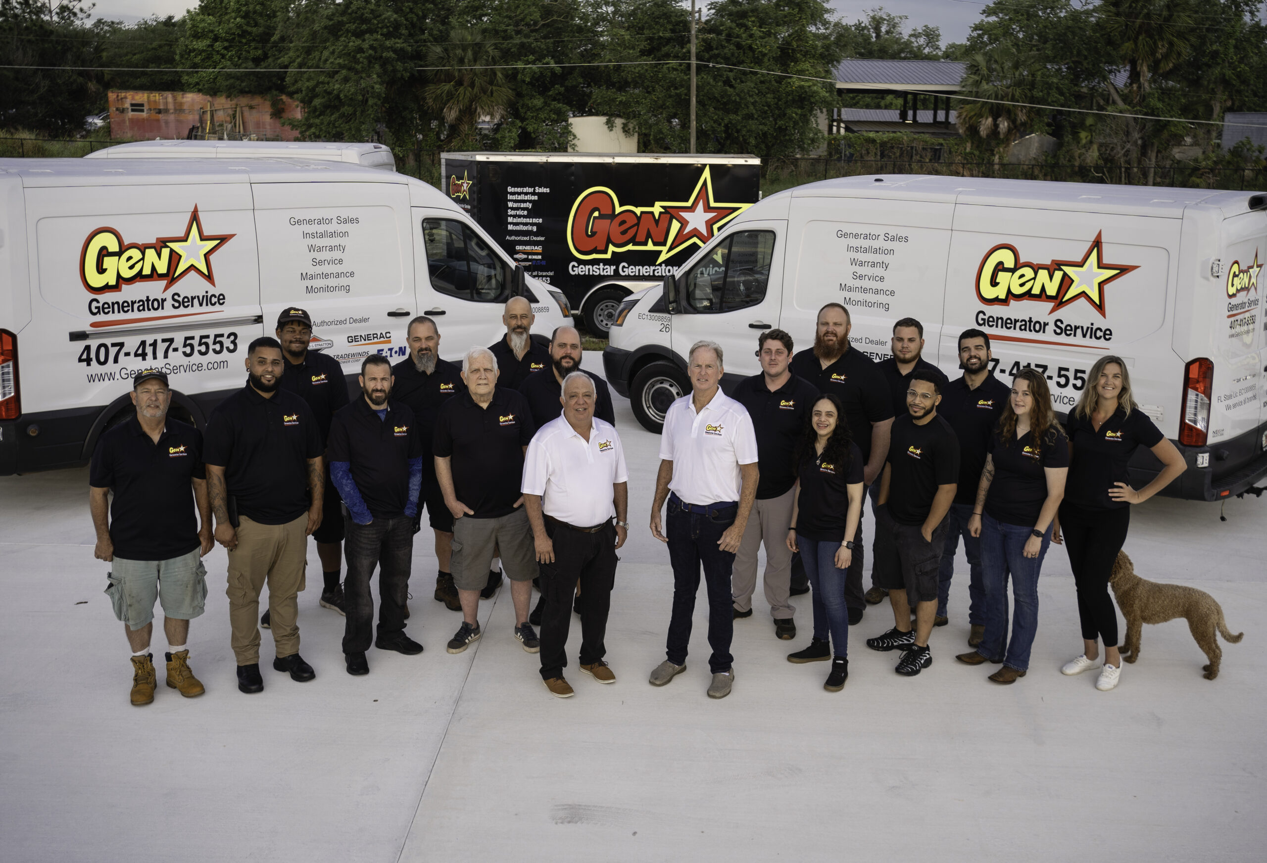 Genstar Generator Service team in Orlando, FL