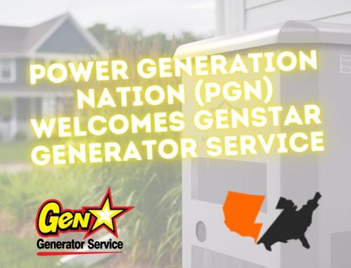 Power Generation Nation (PGN) Welcomes Genstar Generator Service