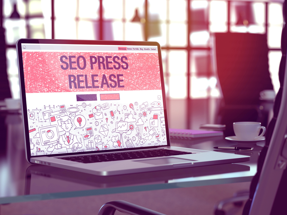 Close-up of a press release headline optimized with relevant keywords and designed to capture attention while improving search rankings for generator installers and electricians