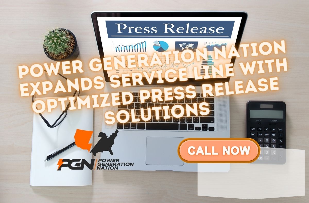 Power Generation Nation Launches Optimized Press Release Services for Generator Dealers and Electrical Contractors