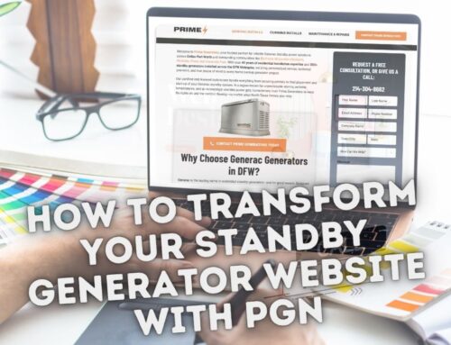 How to Transform Your Standby Generator Website with PGN