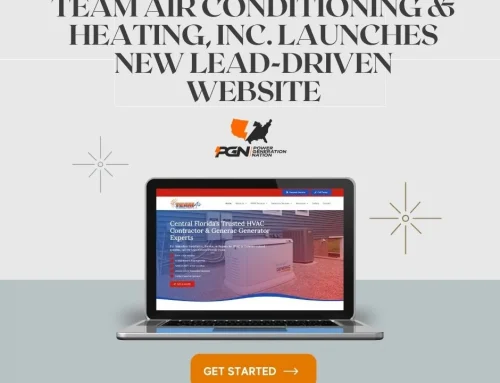 Team Air Conditioning & Heating, Inc. Launches New Lead-Driven Website with Power Generator Nation